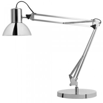 LAMPARA UNILUX SUCCES 80 LED BRAZO DOBLE CROMADA