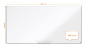 PISSARRA BLANCA NOBO IP PRO ACER VITRIFICAT MAGNÈTIC 1800X900 MM