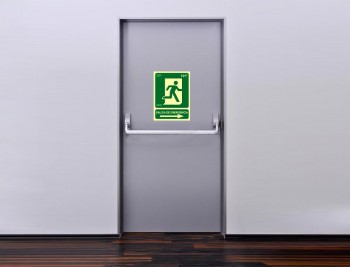 ARC SEÑALIZ.SALIDA EMERGENCIA DCHA VE 224X300 6170-04H