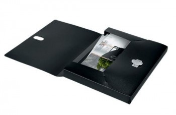 CARPETA DE PROJECTES LEITZ RECYCLE DIN A4 POLIPROPILÈ LLOM 38 MM NEGRE