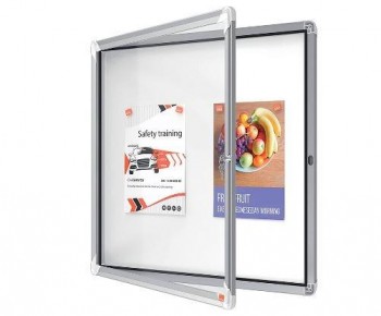 VITRINA DE ANUNCIOS NOBO PREMIUM PLUS MAGNETICA 6 X DIN A4 752X692X37 MM