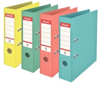 ARXIVADOR PALANCA ESSELTE COLOUR BREEZE CARTRÓ FORRAT PVC DIN A4 75 MM