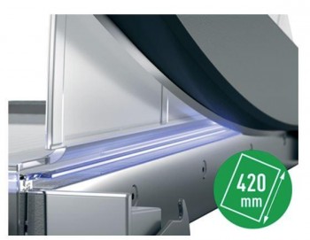 GUILLOTINA DE PALANCA LEITZ PRECISIÓ OFFICE PRO A3 BASE VIDRE