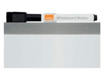 PISSARRA BLANCA NOBO MAGNÈTICA AMB TAULER DE SURO 585X430 MM