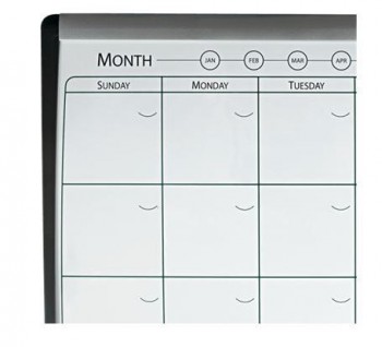 PLANIFICADOR MENSUAL NOBO MAGNÈTIC + TAULER SURO HORITZONTAL 585X430 MM