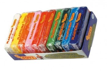 PLASTILINA JOVI 50GR COLORES SURTIDOS (10U)