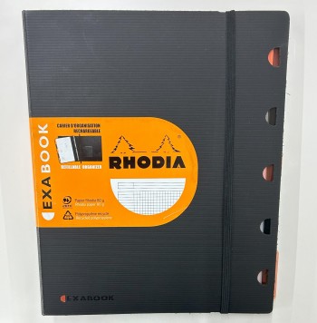 QUADERN RECAMBIABLE EXABOOK FORMAT A4+ QUADRICULA 5X5 80 FULLES