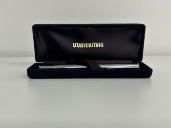 PLUMA WATERMAN GOUTLE PLATEADA