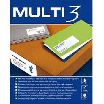 CAJA ETIQUETAS MULTI3 210X297 10533 (500H)