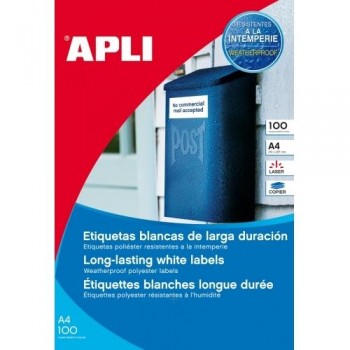 ETIQUETA  APLI 64,6X33,8 ESP. INTEMPERIE12966 100H
