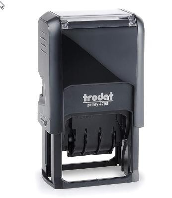 SELLO FECHADOR PRINTY 4750 40X24MM CON GOMA