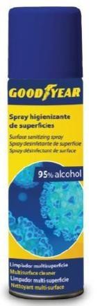SPRAY GOODYEAR HIGIENIZANTE 500ML