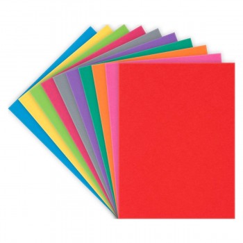 SUBCARPETAS CARTULINA  A4 COLOR 220GR.