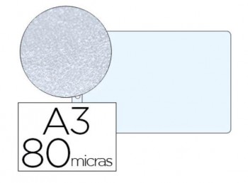 FUNDA  A3 APAISADO POLIPROPILENO 80M. 10U.ESSELTE. 4718