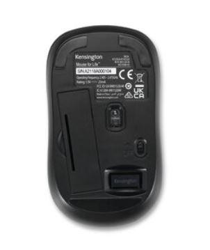 RATOLÍ KENSINGTON VALUMOUSE INALÀMBRIC 1000 DPI RECEPTOR USB 2,4 GHZ NEGRE