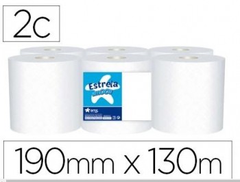 PAPEL SECAMANOS AMOOS 190X130M 6U.