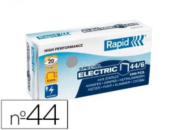 GRAPAS RAPID 44/6 GALVANIZADA REF 11730900 5000U.