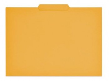 SUBCARPETA CART.FOLIO 250GR. PESTAÑA CENTRAL