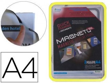 PQ.2 FUNDAS TARIFOLD MAGNETO SOLO AMARILLO